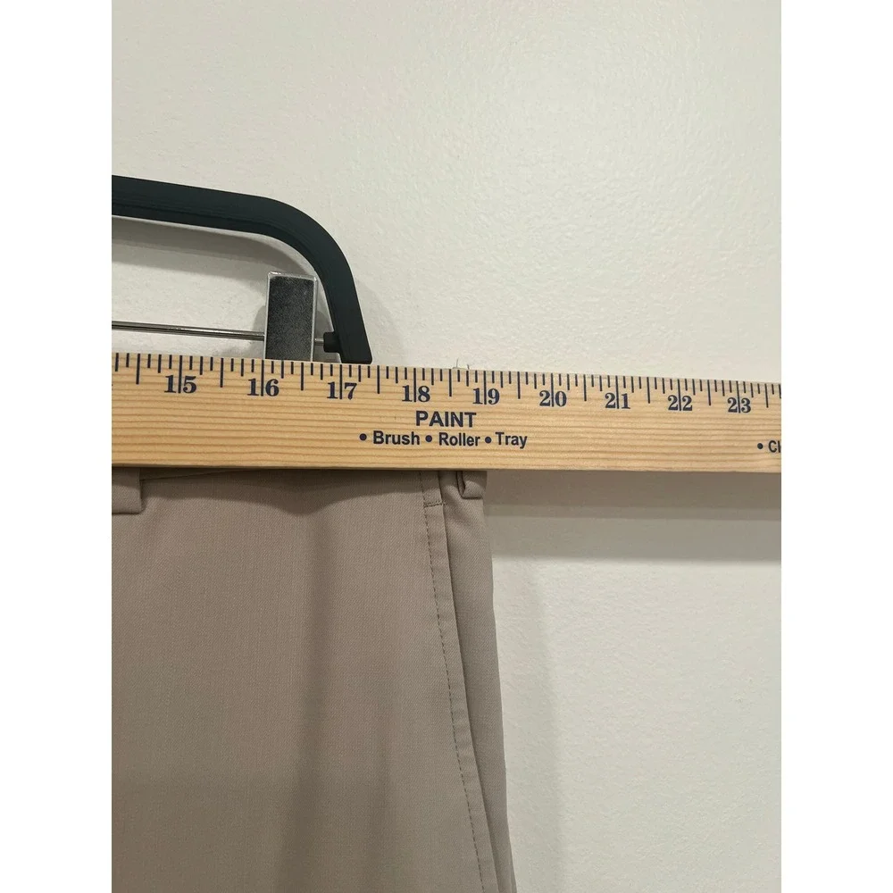 Santorelli Dress Pants Men's Pino Trousers Beige Wool Luxury Made In Italy SZ 36
